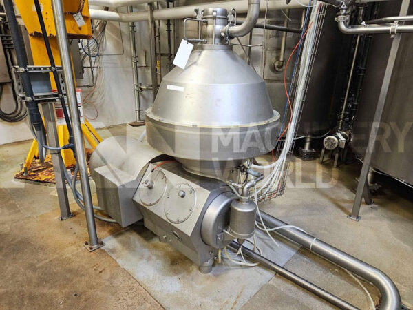 22,000 LPH Tetra Pak Tetra Centri WD714 Whey Cream Centrifuge Separator (Year 2009)