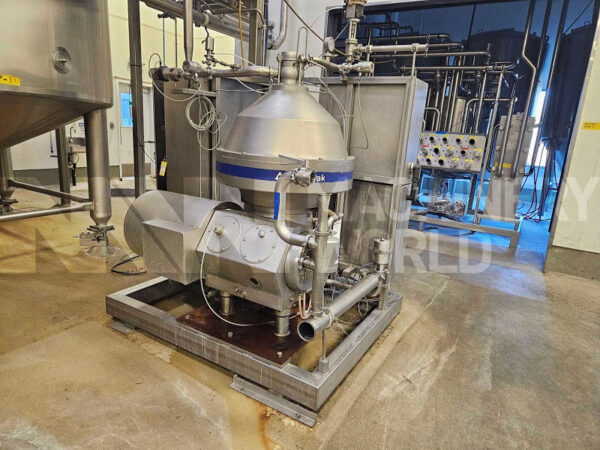 22,000 LPH Tetra Pak WDMRPX 714 HGV Whey Cream Centrifuge Separator (Year 2015)