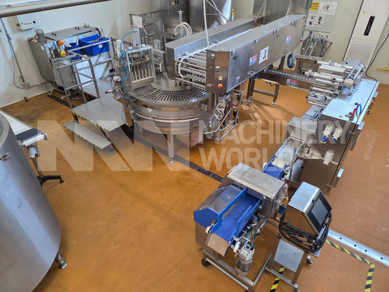 Laief GSL 3 Model Rotary 6 Wide Ice Lolly Popsicle Moulding Machine - 6,000 pcs/hour (Year 2019) - Image 9
