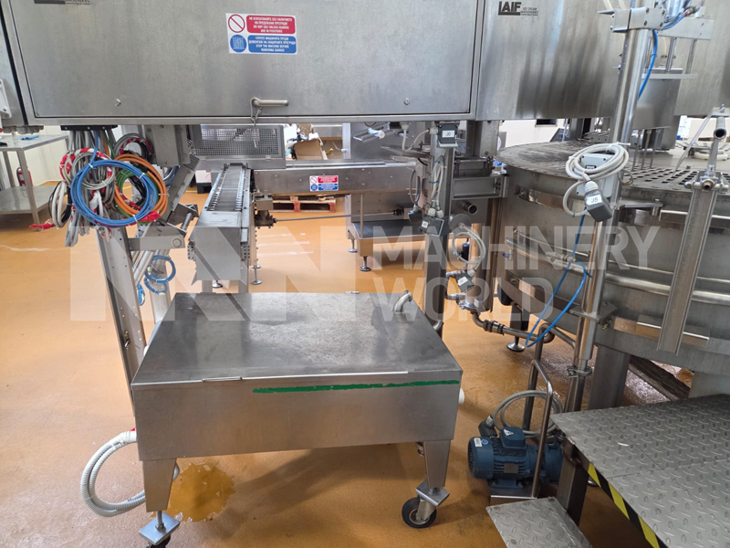 Laief GSL 3 Model Rotary 6 Wide Ice Lolly Popsicle Moulding Machine - 6,000 pcs/hour (Year 2019) - Image 10