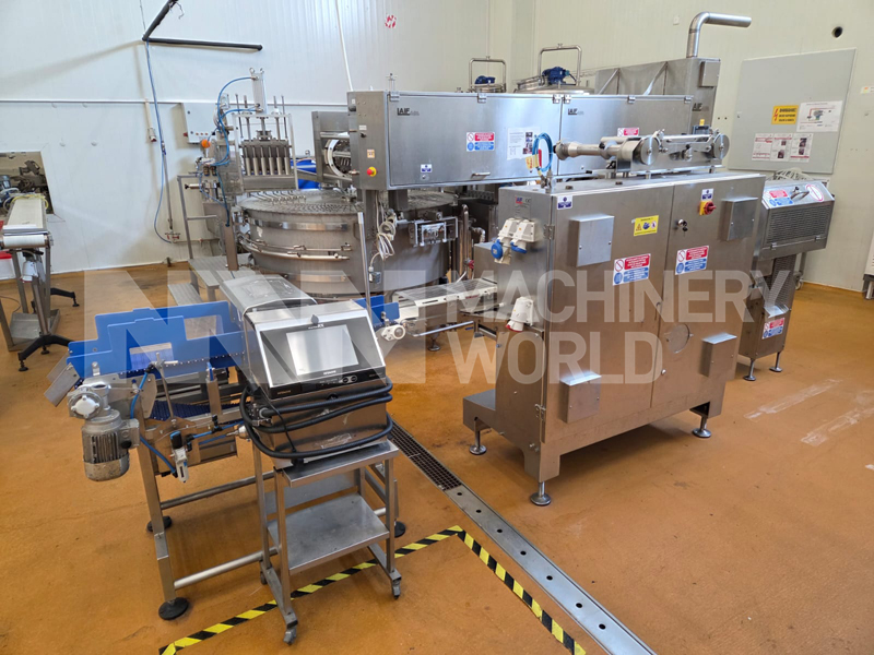 Laief GSL 3 Model Rotary 6 Wide Ice Lolly Popsicle Moulding Machine - 6,000 pcs/hour (Year 2019) - Image 12