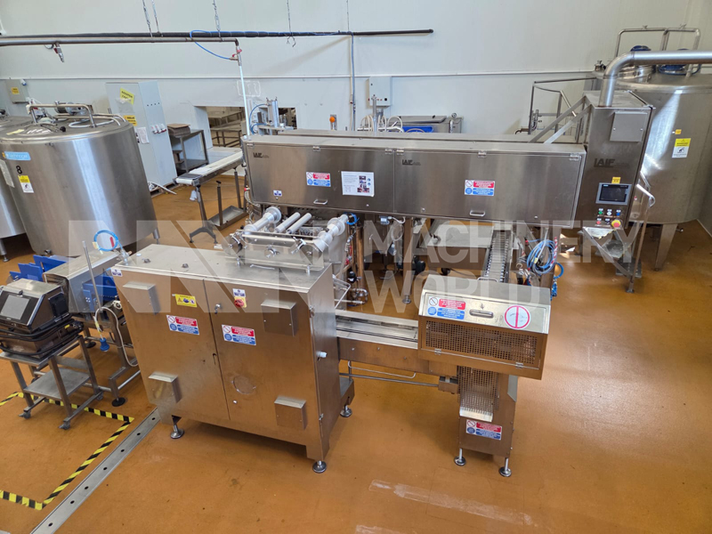 Laief GSL 3 Model Rotary 6 Wide Ice Lolly Popsicle Moulding Machine - 6,000 pcs/hour (Year 2019) - Image 14