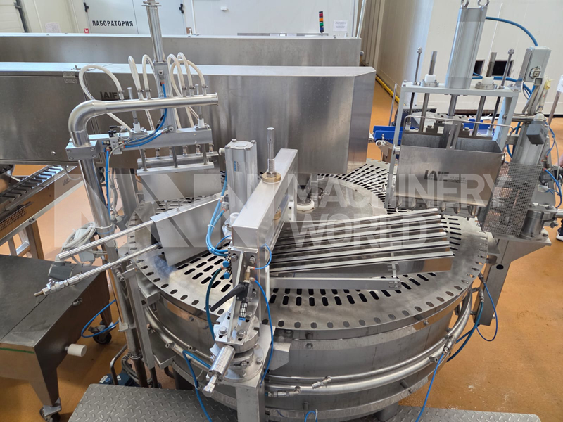 Laief GSL 3 Model Rotary 6 Wide Ice Lolly Popsicle Moulding Machine - 6,000 pcs/hour (Year 2019) - Image 2