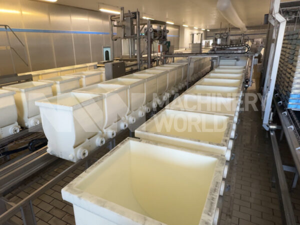 Servi-Doryl (Alpma) & Tecnal Soft Cheese Production Line - 13,500 Litres/Hour