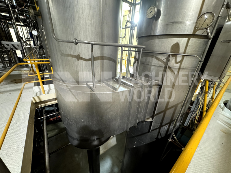 29,084 LPH Stork 4-Effect MVR Evaporator Concentrator Plant - Image 3