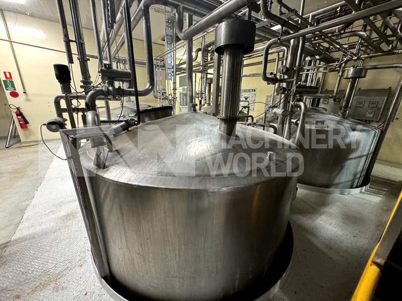 29,084 LPH Stork 4-Effect MVR Evaporator Concentrator Plant - Image 6
