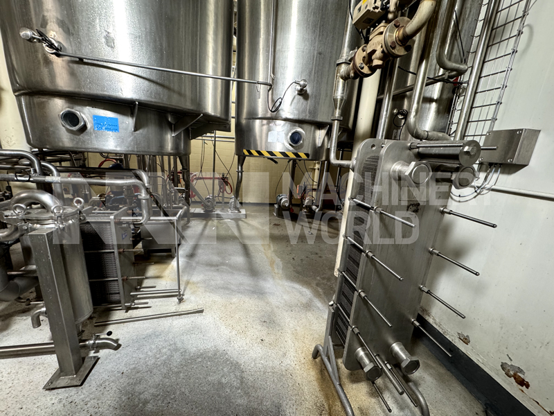 18,200kg per hour (18,744 LPH) Wiegand 4-Effect TVR Evaporator Concentrator Plant with Finisher - Image 6