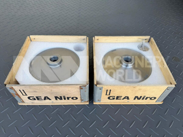 210mm GEA Niro Rotary Atomiser Wheel for Spray Dryer (Never Used - 2x Available)