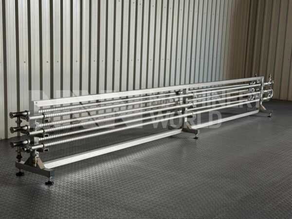 MBS MLW Multitube Corrugated Shell-in-Tube Tubular Heat Exchanger (Year 2018)