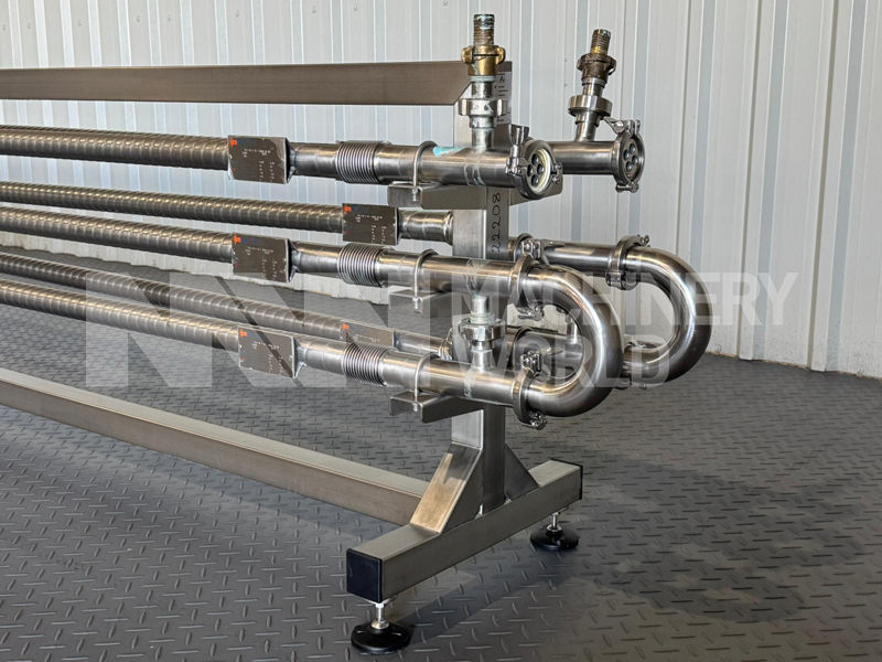 MBS MLW Multitube Corrugated Shell-in-Tube Tubular Heat Exchanger (Year 2018) - Image 5