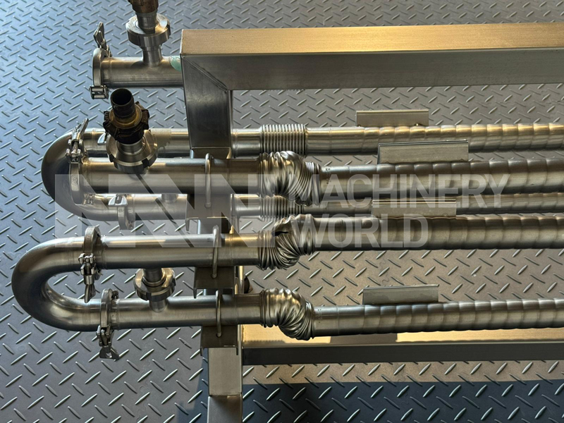 MBS MLW Multitube Corrugated Shell-in-Tube Tubular Heat Exchanger (Year 2018) - Image 6