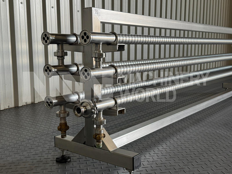 MBS MLW Multitube Corrugated Shell-in-Tube Tubular Heat Exchanger (Year 2018) - Image 4