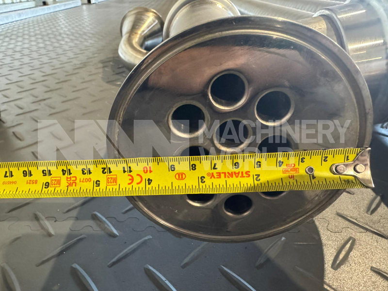 MBS MLW88 Corrugated Shell-In-Tube Tubular Heat Exchanger (Year 2020) - Image 6