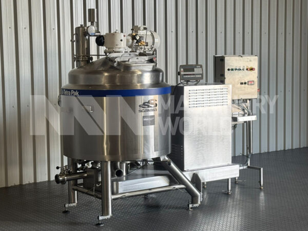 500 Ltr Scanima SRB500 Jacketed Vacuum Rated Universal High Shear Mixer