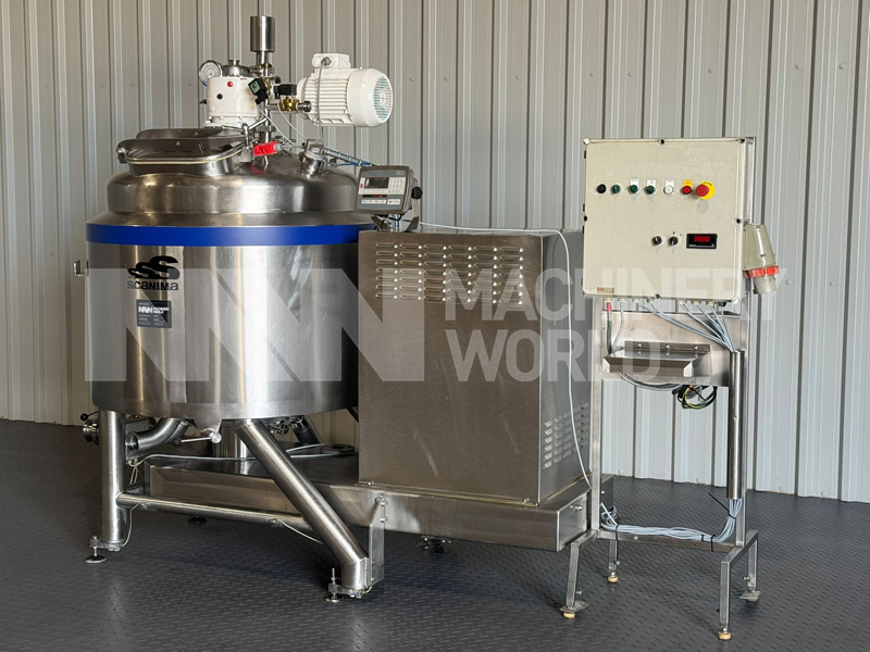 500 Ltr Scanima SRB500 Jacketed Vacuum Rated Universal High Shear Mixer - Image 2