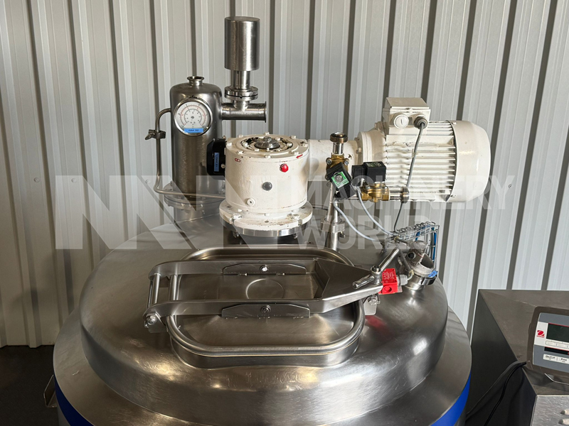 500 Ltr Scanima SRB500 Jacketed Vacuum Rated Universal High Shear Mixer - Image 4