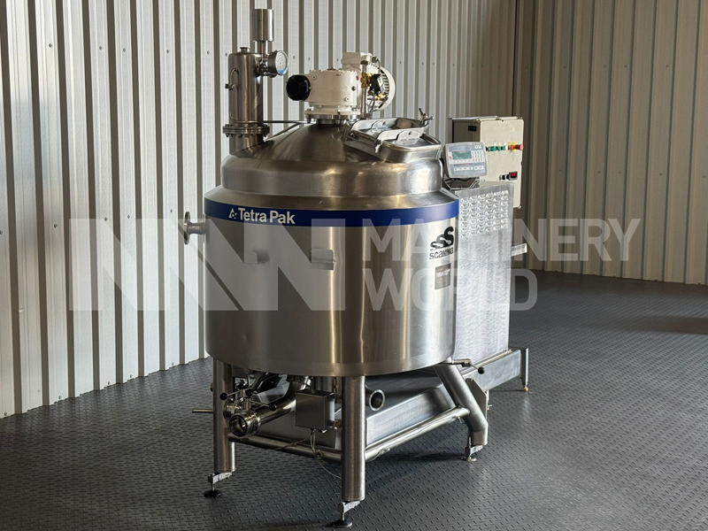 500 Ltr Scanima SRB500 Jacketed Vacuum Rated Universal High Shear Mixer - Image 3