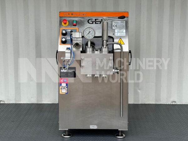 600 LPH GEA Niro Soavi ONE 7TS (210 Bar) High Pressure Homogeniser (Year 2014)