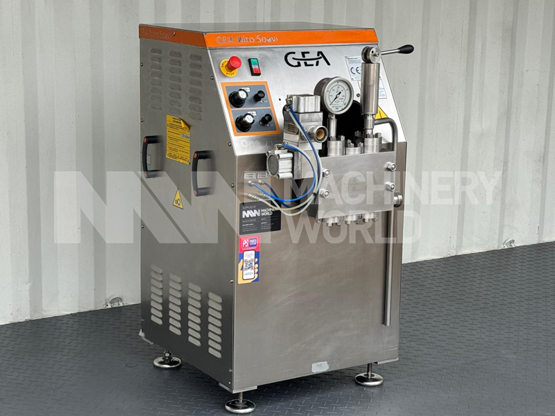 600 LPH GEA Niro Soavi ONE 7TS (210 Bar) High Pressure Homogeniser (Year 2014) - Image 2