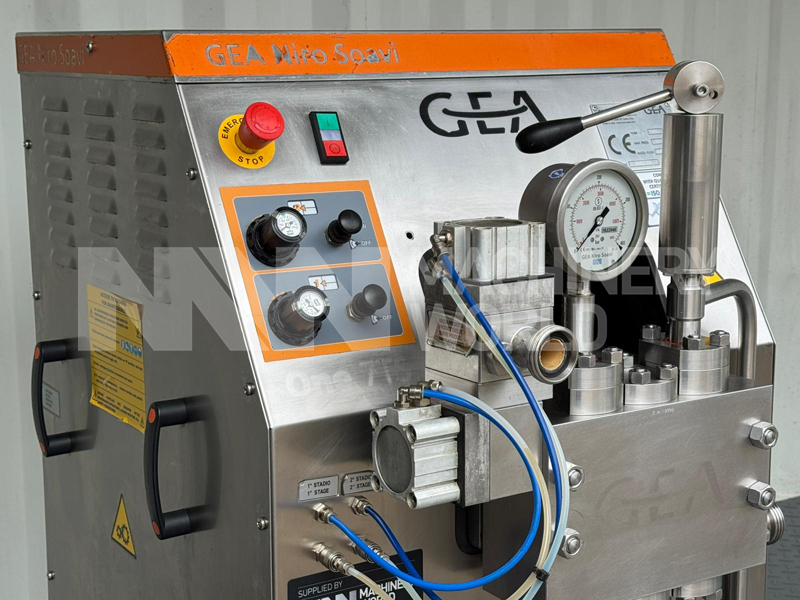 600 LPH GEA Niro Soavi ONE 7TS (210 Bar) High Pressure Homogeniser (Year 2014) - Image 4