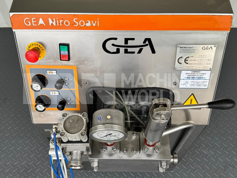 600 LPH GEA Niro Soavi ONE 7TS (210 Bar) High Pressure Homogeniser (Year 2014) - Image 5