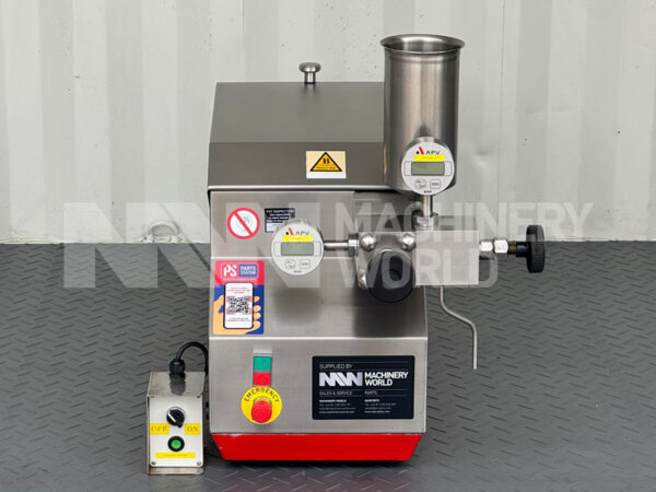 11 LPH APV Type 2000 (2000 Bar) High Pressure Lab Series Homogeniser