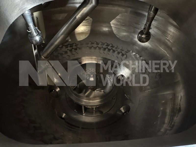 200 Ltr Scanima SRB200 Jacketed Vacuum Rated Universal High Shear Mixer with Direct Steam Injection - Image 6
