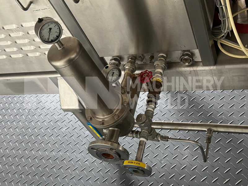 200 Ltr Scanima SRB200 Jacketed Vacuum Rated Universal High Shear Mixer with Direct Steam Injection - Image 7