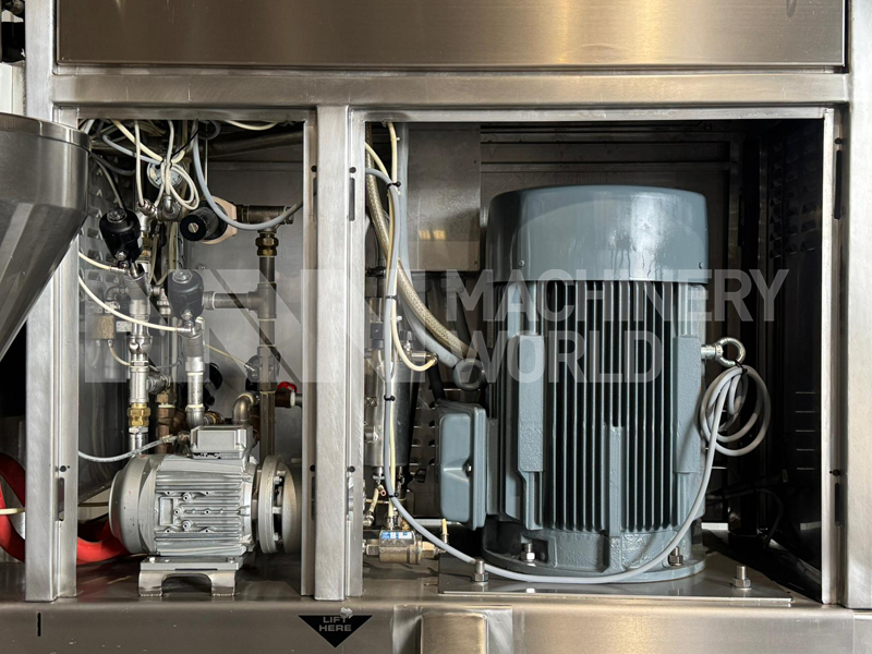 200 Ltr Scanima SRB200 Jacketed Vacuum Rated Universal High Shear Mixer with Direct Steam Injection - Image 9
