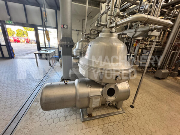 25,000 LPH GEA Westfalia MSA 200-01-076 Milk Cream Centrifuge Separator