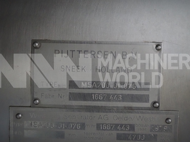 25,000 LPH GEA Westfalia MSA 200-01-076 Milk Cream Centrifuge Separator - Image 9