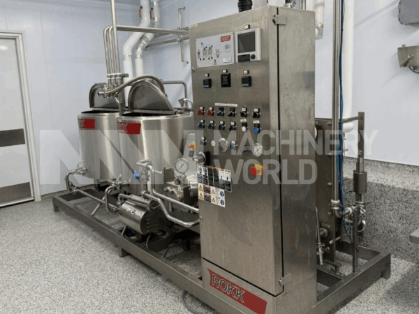 ROKK Ice Cream Industrial Processing Factory, 300 Litres/Hour (Year 2019)