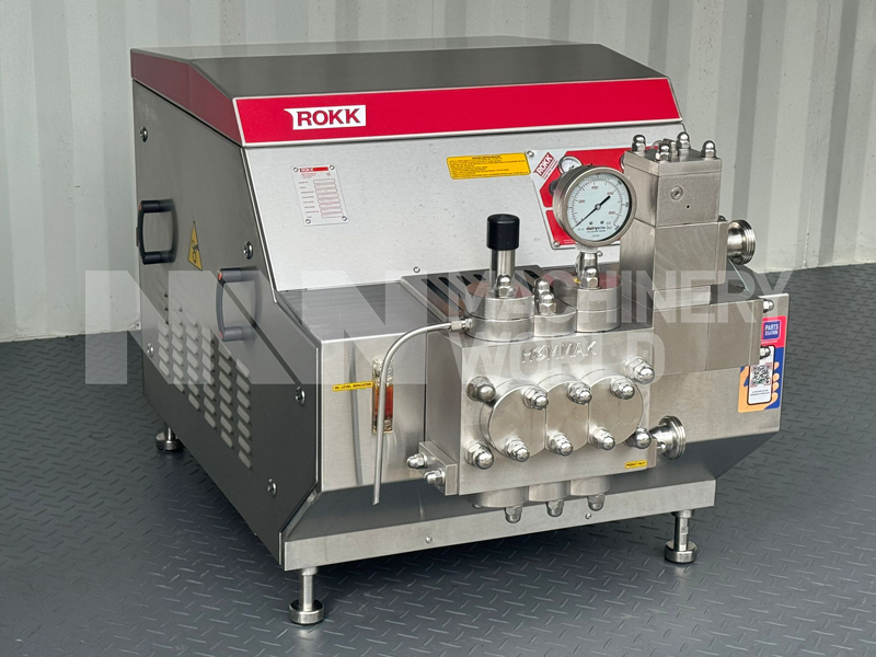 600 LPH ROKK 3-Series (200 Bar) High Pressure Homogeniser (Year 2019) - Image 2