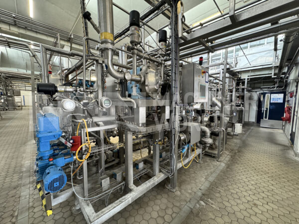 APV SPX Butter Inline Mixing Blending System with Buttermilk Pasteuriser for Flavoured & Buttermilk Blended Butter