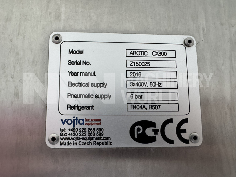Vojta Arctic CX 800/8 Extrusion Line; Magnum, Mini-Magnum, Funny Face, Sandwich - 15.000 pcs/h (Year 2016) - Image 19