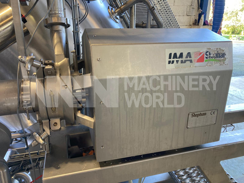 Stephan Vacutherm V-MC 400/15 Direct Steam Jacketed Vacuum Process Mixer Year 2011) - Image 7