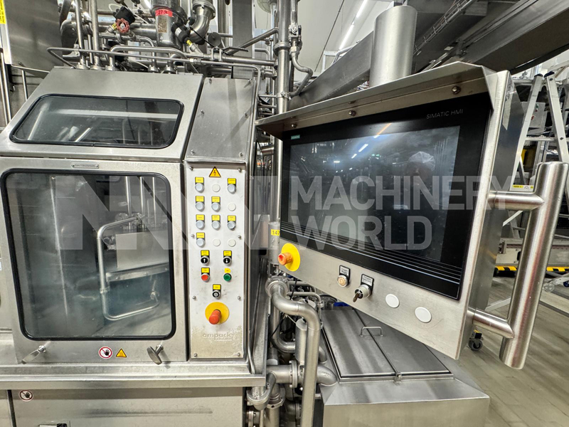 Ampack Ammann KF 2/4 Ultra Clean Hygienic Linear Pot Filler - Image 2