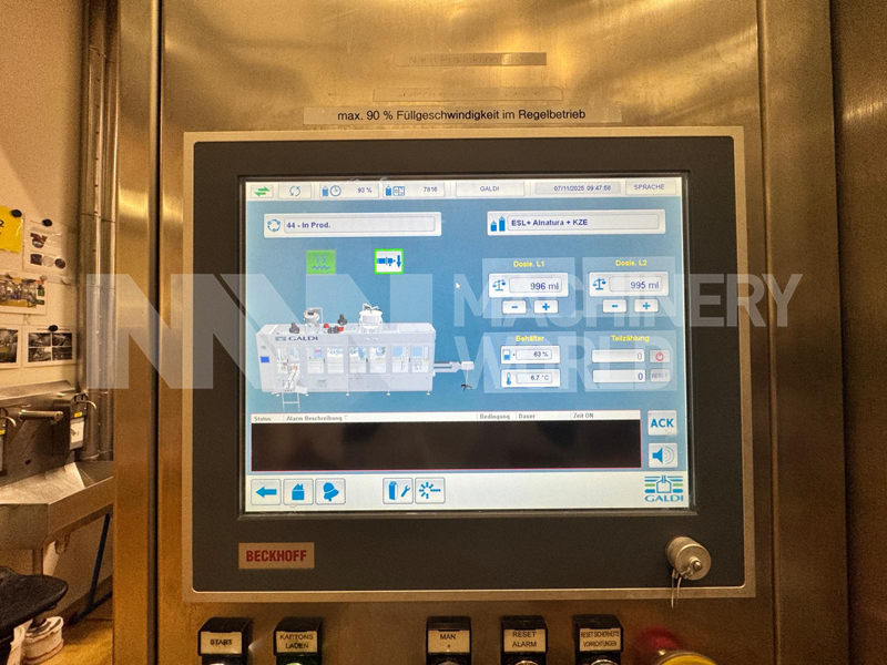 200ml to 1,000ml Galdi G270UCS ESL Filling Line with CIP Station & Outfeed Conveyors (Year 2015) - Image 20