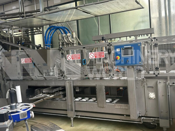 Up to 8,000pcs per hour Ital Freezer 4-Lane Linear 500ml Glass Jar Filler (Year 2017)