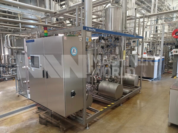 6,000 LPH to 12,000 LPH Tetra Pak Tetra Therm Aseptic UHT ESL Process Plant with Homogeniser (Year 2010)