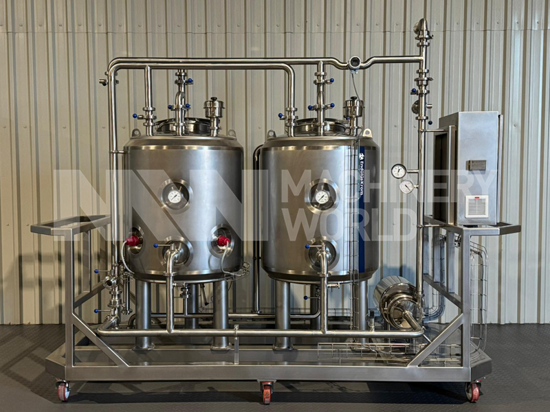 Endulus Krom 2-Tank (500L) Single Channel Electrically Heated Mobile CIP System Plant - Year 2025 (Brand New) - Image 2