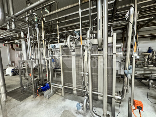 16,000 LPH GEA Cream Pasteuriser Plant with Deaerator