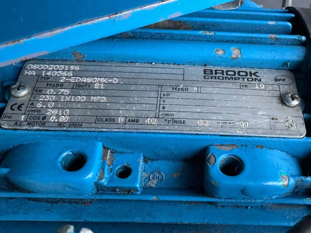 0.75kw Silverson Model BX Top Entry Batch Single Phase High Shear Mixer - Image 7