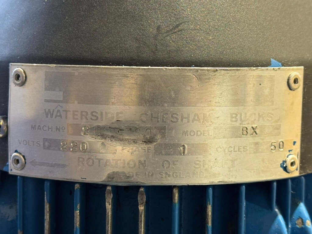 0.75kw Silverson Model BX Top Entry Batch Single Phase High Shear Mixer - Image 8