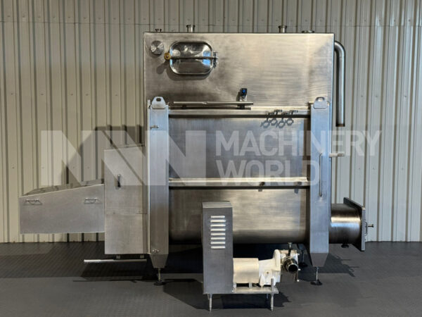 3,000kg Simon Freres Bulk Butter Silo with Twin Screw Auger & Butter Pump