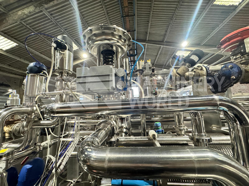 10,000 LPH Cheese Milk Skid Mounted Pasteuriser Plant for Cheese Production (Year 2008) - Image 5