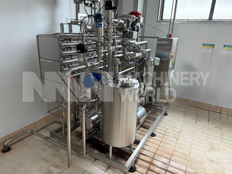 10,000 LPH Cheese Milk Skid Mounted Pasteuriser Plant for Cheese Production (Year 2008) - Image 2