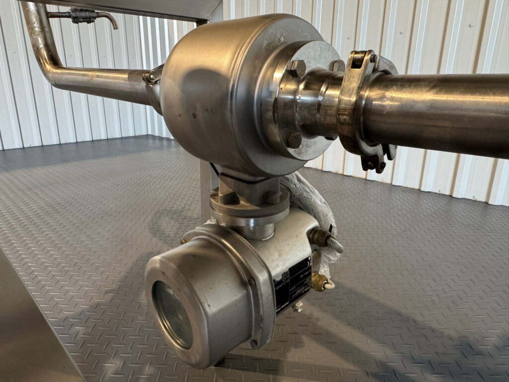 Tubular Shell-in-Tube Heat Exchanger with Alfa Laval Unique SSV Valves and Endress & Hauser Promag 50 Flowmeter - Image 6