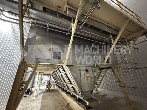 17,000 LPH Scheffers 4-Effect TVR Evaporator with Mora Horizontal V-Bottom Box Dryer Plant