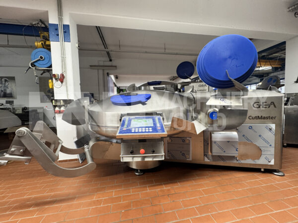 GEA CutMaster 500V Bowl Cutter Chopper with Vacuum & LN2 Injection (Fully Rebuilt - 2026)